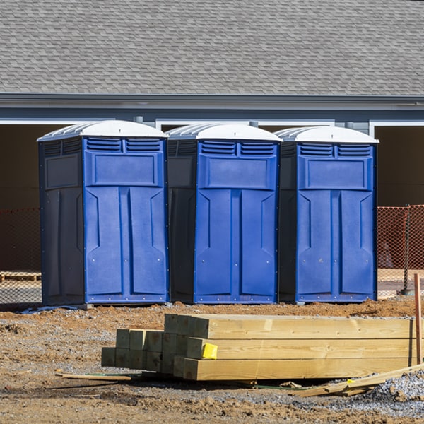 can i customize the exterior of the porta potties with my event logo or branding in Monticello